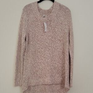 LOFT Women's Beige Knit Sweater
